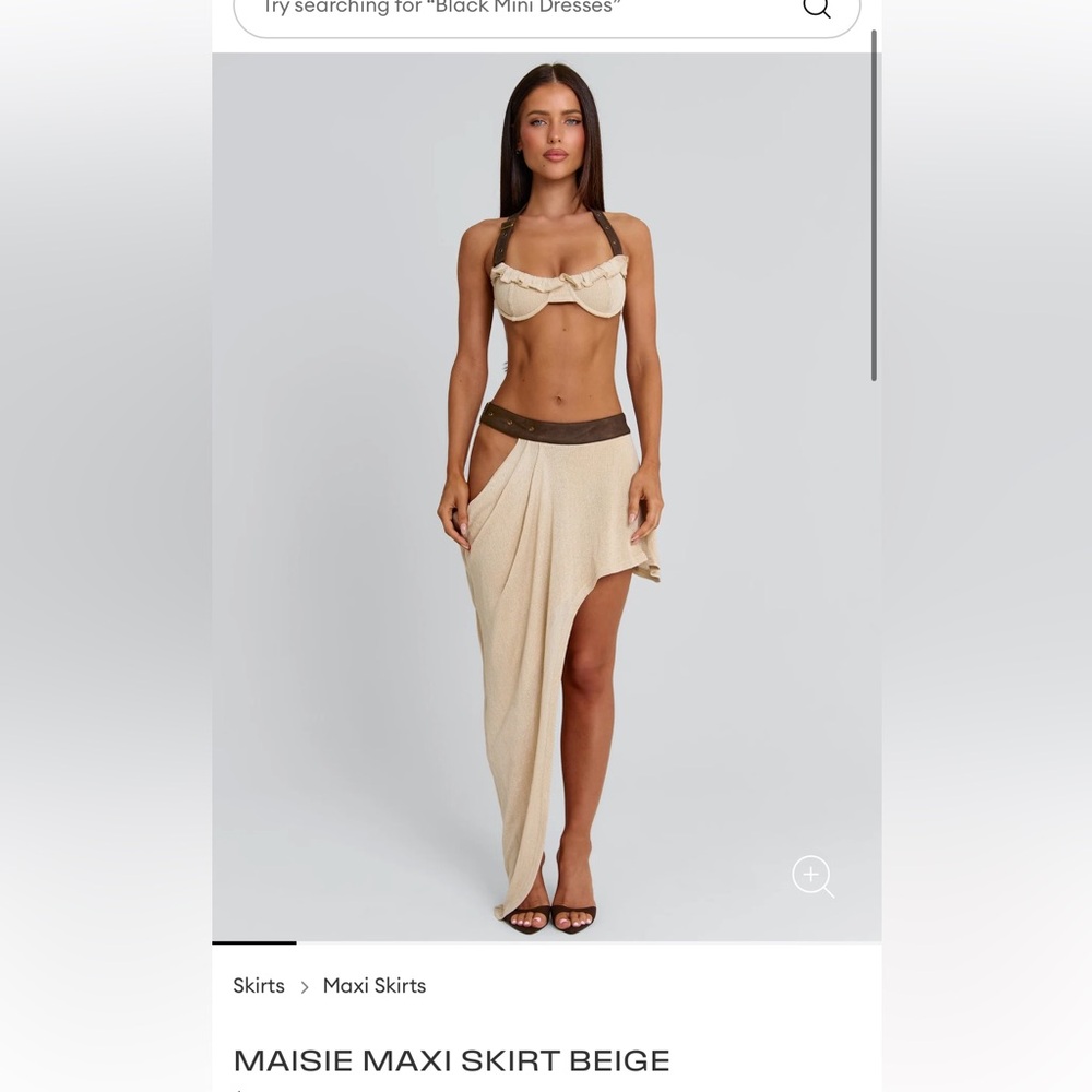 Outcast - Maisie Maxi Skirt and Top Set - Coachella Festival Set (New With Tags)